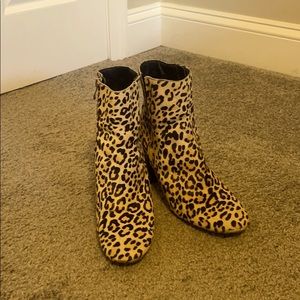 Cheetah Print Boots